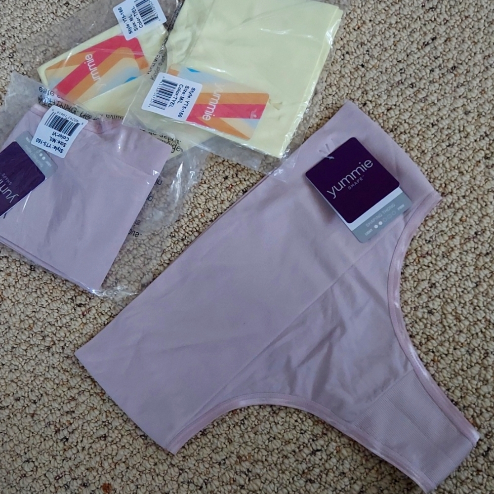 4 Yummie Thong Underwear